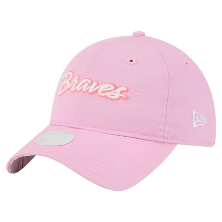 Women's New Era Pink Atlanta Braves Mother's Day 9TWENTY Adjustable Hat