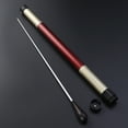 thumbnail image 2 of Shisuyan 2 Pcs Baguette d'Orchestre Accessoire de Concert avec Poignée Imitation (Noir+marron), 2 of 8