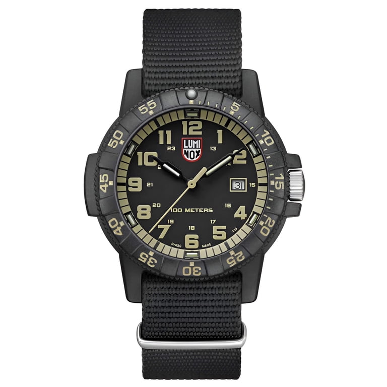 Luminox Men's 44 mm Leatherback Sea Turtle Giant Carbonox Watch XS