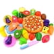 thumbnail image 1 of 24Pcs/Set Kitchen Toys Kids Vegetable Cutter Fruit Plastic Toys Kitchen Food Kids Kitchen Toys, 1 of 5