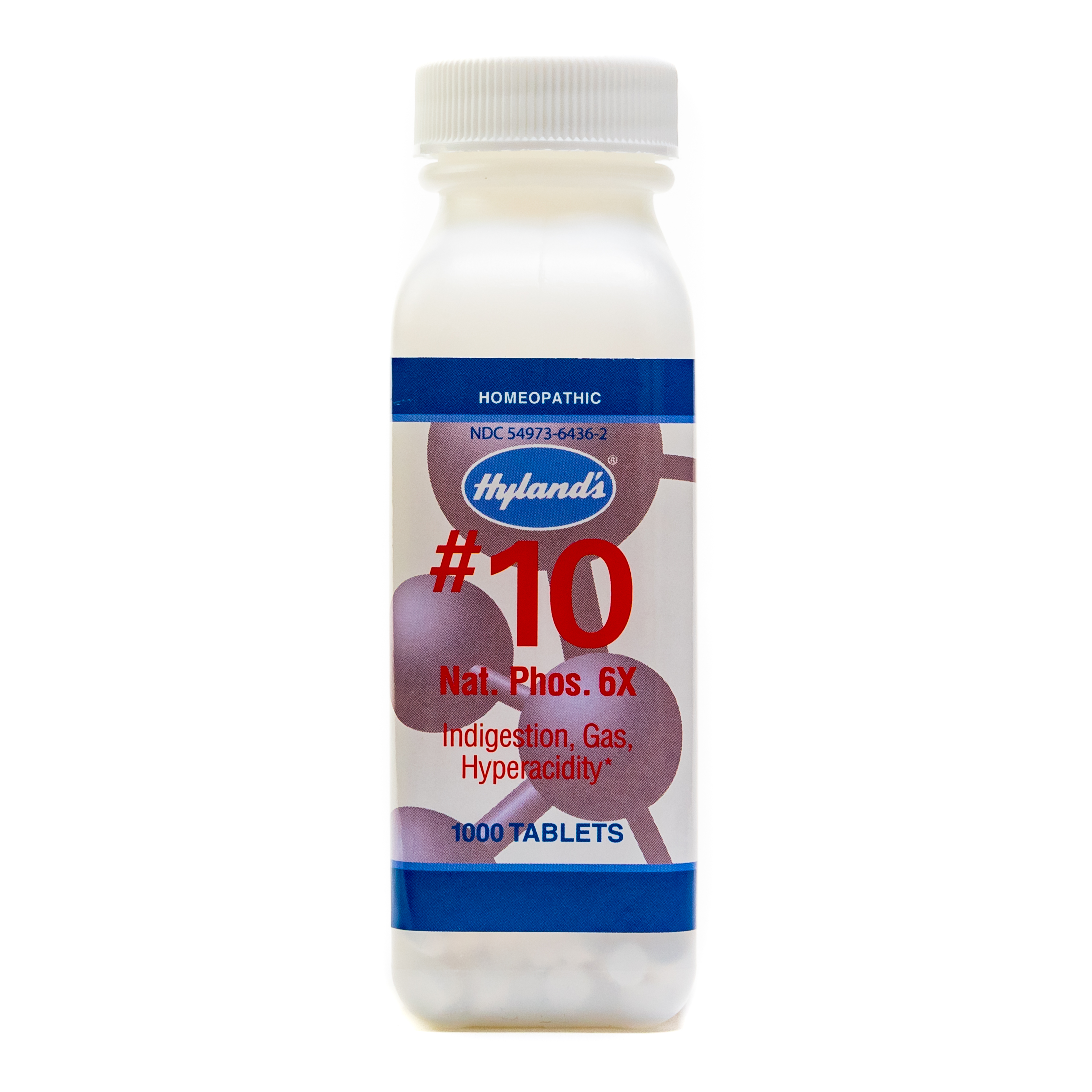 Hyland's Cell Salts 10 Natrum Phosphoricum 6X Tablets, Natural Relief