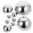 thumbnail image 2 of 9 Uds. De media bola de acero inoxidable pulido espejo medio globo de mirada hueco media bola de Metal flotante, 2 of 6