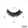 thumbnail image 5 of 8D Dramatic Volume Wispy False Eyelashes Multipack Set with Ten Pairs of Eye Lashes for a Full, 5 of 8