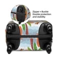 thumbnail image 2 of Rateoe Gnome and Surfing Printed Luggage Cover, Suitcase Protector Fits 18-32 Inch Luggage-Large, 2 of 7