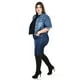 thumbnail image 2 of Chaqueta de mezclilla corta Roman Fashion /Tallas Extras, 3951 (Mezclilla dark) azul oscuro 42, 2 of 6