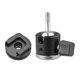 thumbnail image 2 of Cabeza de bola 2 en 1 1/4 Tornillo Cabeza de bola de montaje en zapata fría 360 ° Giratorio de doble uso Mini cabeza de bola Cabeza de bola de aleación de aluminio para cámara Soporte para teléfono T Romacci  Cabeza de bola, 2 of 7