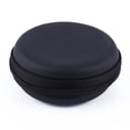 thumbnail image 4 of Portable Earphone Case, Earphone Bag Mini Round Hard Storage Mini And Light Weight Design Earphone Round Bag, For USB Cable Earphones Memory Cards U Disk, 4 of 7