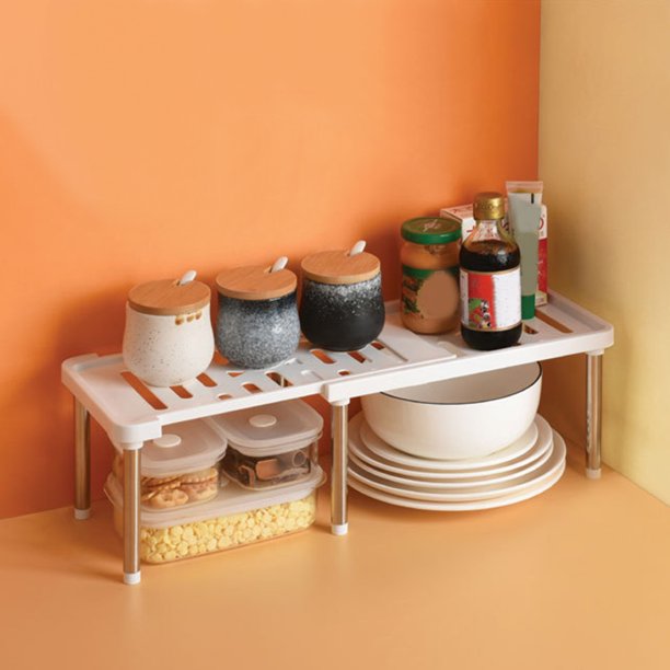 13''24'' Expandable Under Sink Rack ，Home Cupboard Organizer
