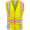 Lime, variant on Ironwear 1290 Class 2 Breakaway Safety Vest w/ Wraparound Hook & Loop Closure