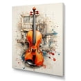 thumbnail image 2 of Designart "Diagrammatic Music Instrument Sketch" Music Canvas Prints, 2 of 7