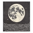 thumbnail image 6 of Yayeee Magnetic Dishwasher Cover for The Front Decoration Home Kitchen Machine Sticker Protector, Beige Moon, 6 of 6