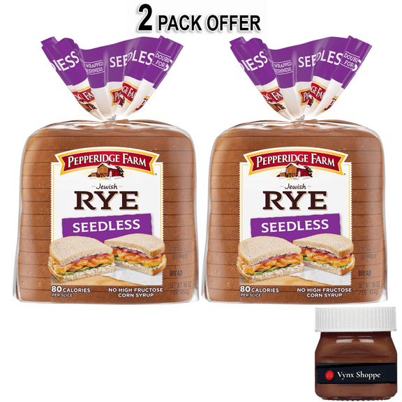 Pepperidge Farm Jewish Rye Seedless Bread, 16 oz