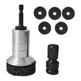 thumbnail image 2 of Eliminación de óxido en los pernos,Herramienta para eliminar el óxido de las ruedas Kit de limpieza del cubo de la rueda,Limpiador de pernos de rueda para llave de impacto de 1/2 Plata, 2 of 6