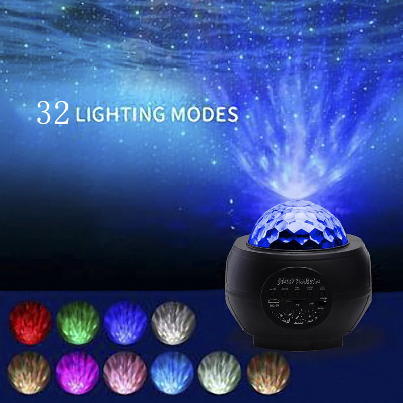Star Projector, LED Night Light Bluetooth Music, Colorful Projector