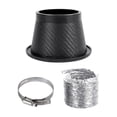 thumbnail image 4 of Kit de tubo de admisión genérico Accesorios de flujo de aire mejorado Tubo de admisión de aire frío para automóvil Redondo, 4 of 9