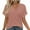 Pink, variant on Womens Short Sleeve Tops Western Tops for Women Short Sleeve Womens Camisas De Vestir Para Mujer Black Womens Top Tunics Or Tops To Wear With Leggings