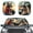 Horse, variant on Yuyamidu Dog Sun Shade for Car Windshield Cat Car Sun Shade Windshield 2 Packs Fashion Automotive Sun Visor Vehicle Accessories Universal Car Sun Shade Heat Protection