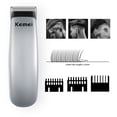 thumbnail image 2 of KEMEI Mini Clippers Trimmer Groomer Kit de corte de pelo inalámbrico tijeras de peinado con acero inoxidable, 2 of 5