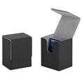 thumbnail image 2 of 550+ Card Deck Case for Trading Cards, Magnetic Card Storage Box Top Side-Loading Deck Case Game Cards Box, 2 of 5
