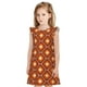 thumbnail image 1 of Fotbe 60s and 70s Aesthetic Vestido de Dormir para Niñas de 3 a 10 Años, Mangas Cortas, Estilo Princesa, Pijama Camisón con Mangas Voladas-Large, 1 of 6