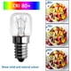 thumbnail image 4 of Ampoule Four 25W 300 Degres E14 Dimmable, AC220V-240V, Ampoule Incandescence E14 T22, 120LM Blanc Chaud 2300K, E14 Petit Culot à Vis Pygmy Lamps pour Micro-ondes, Four, Lampe à sel, 3 Unité Kuyhfg Bienvenido a Kuyhfg, 4 of 5