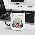 thumbnail image 5 of Merry Christmas Santa Reindeer Antlers Scottish Fold Sleigh Xmas Winter Holiday 11oz Accent Two-tone Mug Cat Lover Kitten Owner Gifts Coffee Tea Cup - 00023, 5 of 5