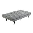 Mainstays Memory Foam Futon with 72" Grey