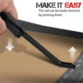 thumbnail image 3 of 2Pcs Woodworking Nail Puller Nail Puller Used for Woodworking and Automobile Tire Maintenance Screwd, 3 of 5