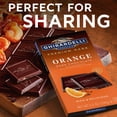 thumbnail image 4 of GHIRARDELLI PREMIUM DARK Orange Dark Chocolate Bar, 3.5 oz Bar, 4 of 15
