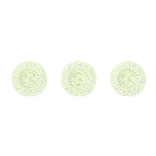 Filtro de pelo de silicona Toystoory para baño y cocina 9,8 cm