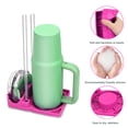 thumbnail image 3 of Escurridor de Tazas de Silicona, Soporte para Secar Botellas de Agua Con Tapa y Soporte para Pajita para Encimera, Vehículos Recreatros, Vijes, 3 of 7