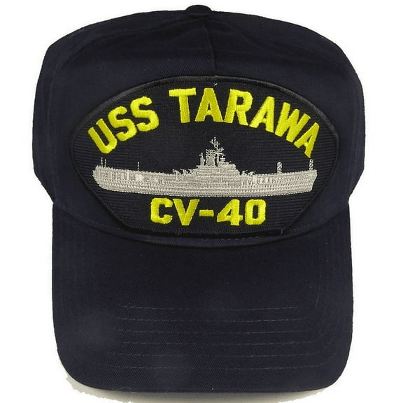 USS TARAWA CV-40 HAT CAP USN NAVY SHIP ESSEX CLASS AIRCRAFT CARRIER