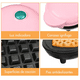 thumbnail image 2 of Máquina Para Hacer Waffles Pequeña BLOOSOM, 2 of 4