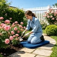 thumbnail image 6 of Thick Garden Kneeling Pad for Joint Pain Relief, Waterproof Rubber Foam Knee Cushion with Non-Slip Base, Portable Outdoor Yard Work Mat for Weeding, Household Cleaning & Bath Time Support, 6 of 6