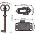 thumbnail image 2 of Vintage Cabinet Door Lock, Antique, 2 of 5