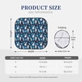 thumbnail image 3 of Daiia Ice blue old man cute winter 2PCS Car Windshield Sun Shade, Foldable Sun Shield for Car Front Window, Auto Sun Blocker Visor Protector Universal for Truck SUV Pickup-Small, 3 of 7