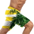 thumbnail image 3 of Mens Swim Trunks with Mesh Lining, Summer Surf Long Beach Pants Board Shorts Bathing Suits, 3 of 4
