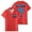 Red, variant on Jey Uso Yeet Merch Women Men's Short Sleeve Button-up Shirts Casual T-shirt Trendy Outfits