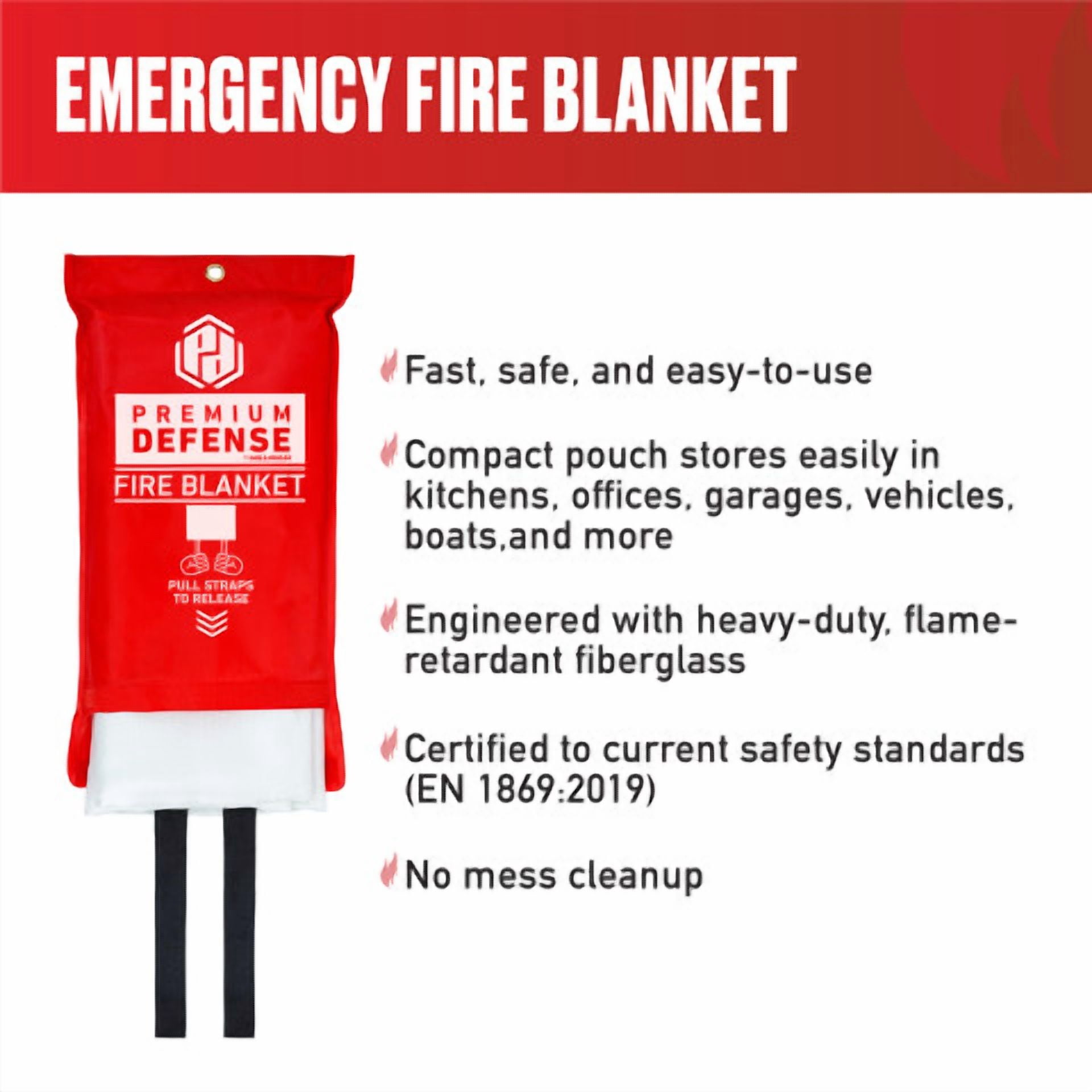 Premium Defense Fire Blanket