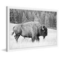 thumbnail image 3 of Marmont Hill Buffalo Grazing Framed Wall Art, 3 of 5