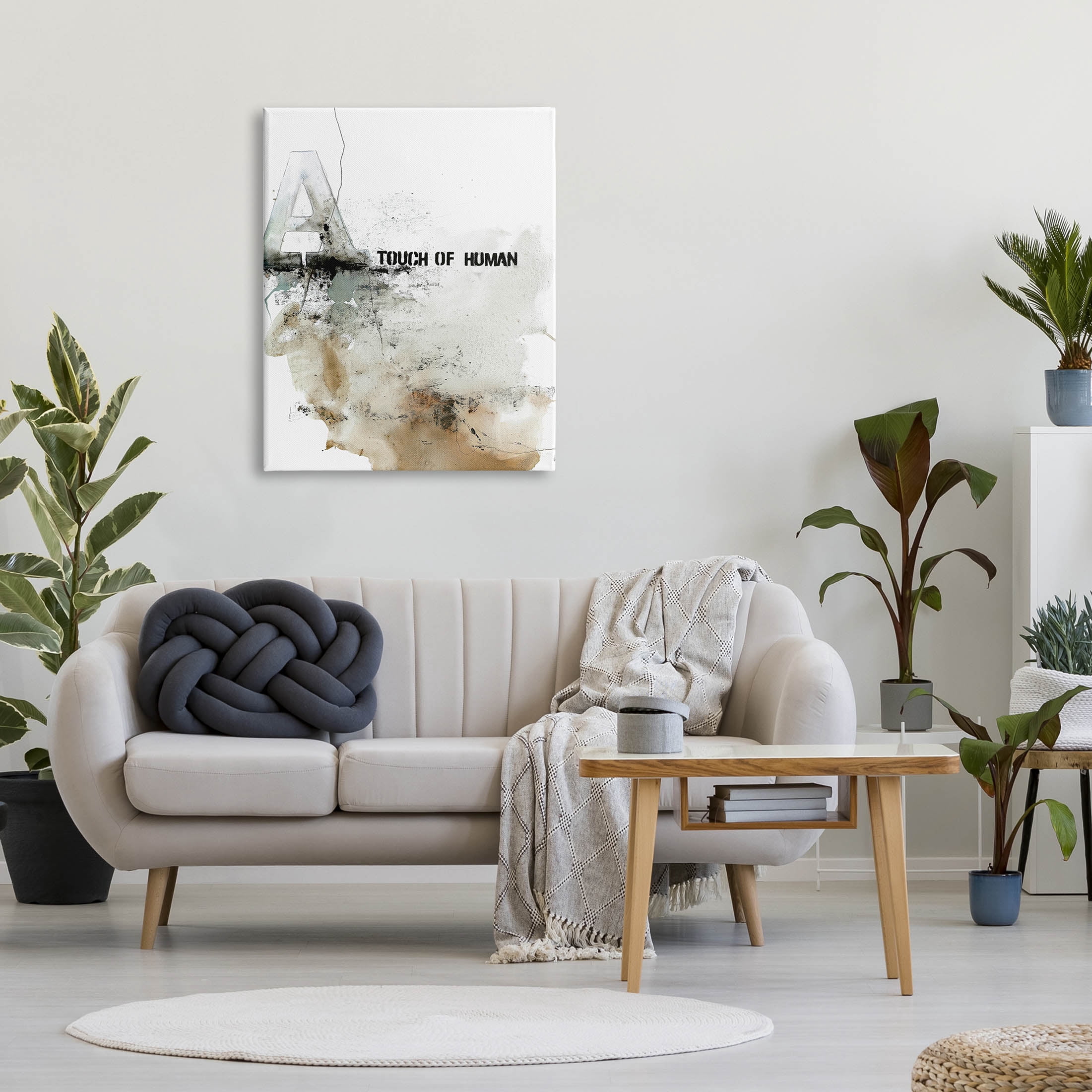 Stupell Industries Urban Abstract Style Typography Collage Graphic Art Gallery Wrapped Canvas Print Wall Art, Design by Design Fabrikken