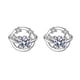 thumbnail image 2 of HomeKingdee Hypoallergenic Diamond Flower Earrings for Women - Alloy Glitter Ear Studs Jewelry Gifts for Girls Mothers on Birthday Christmas Valentine's Day, 2 of 5