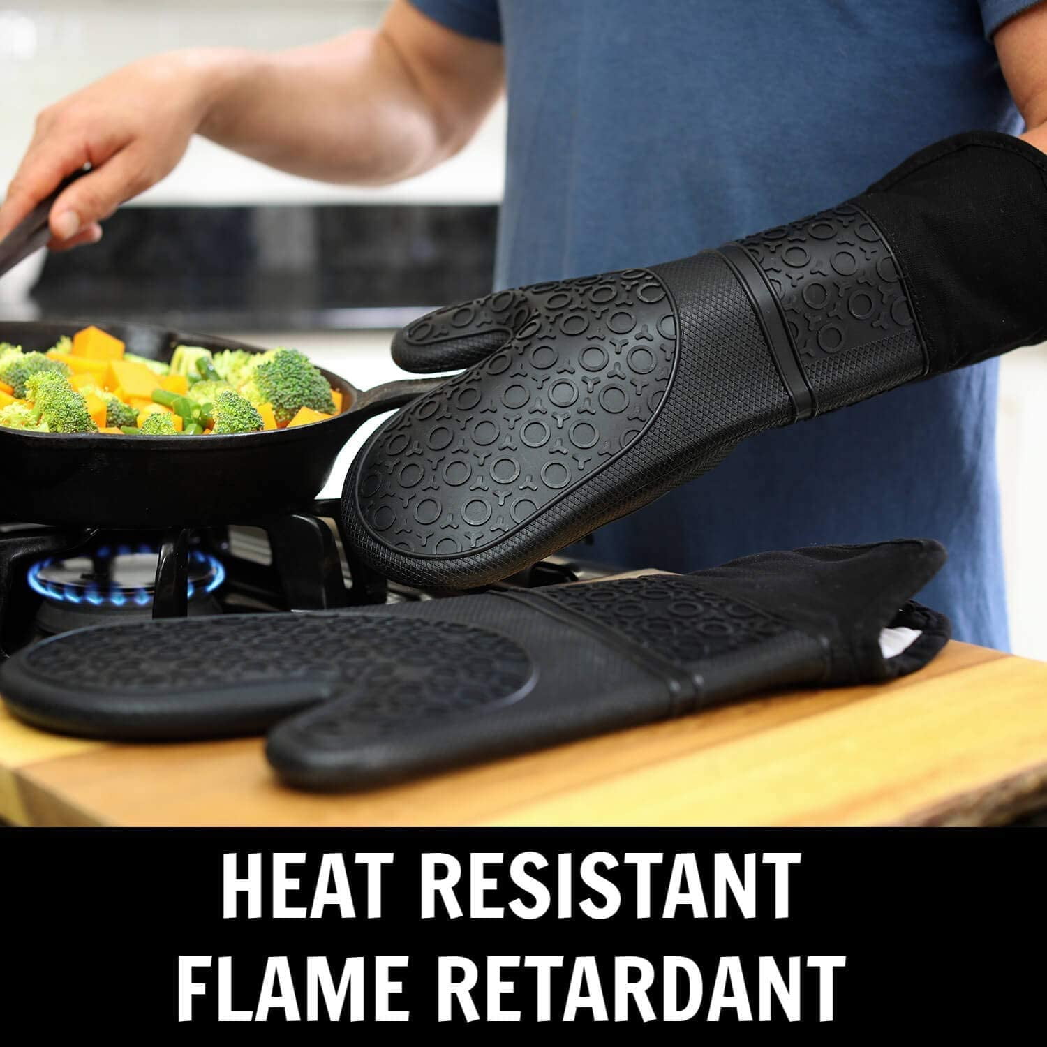 Professional Heat Resistant Oven Mitts With Quilted Dominican Republic