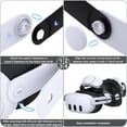 thumbnail image 6 of Battery Head Strap 7500mAh Compatible with Oculus Meta Quest 3S/3/2, QQV VR Headset Accessories for Quest 3 Headstrap, 6 of 8