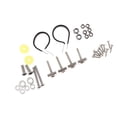 thumbnail image 1 of LOVIVER Motorcycle Fittings Lower Vented Fairings Mounting Hardware Screw Clamps Set for, 1 of 6