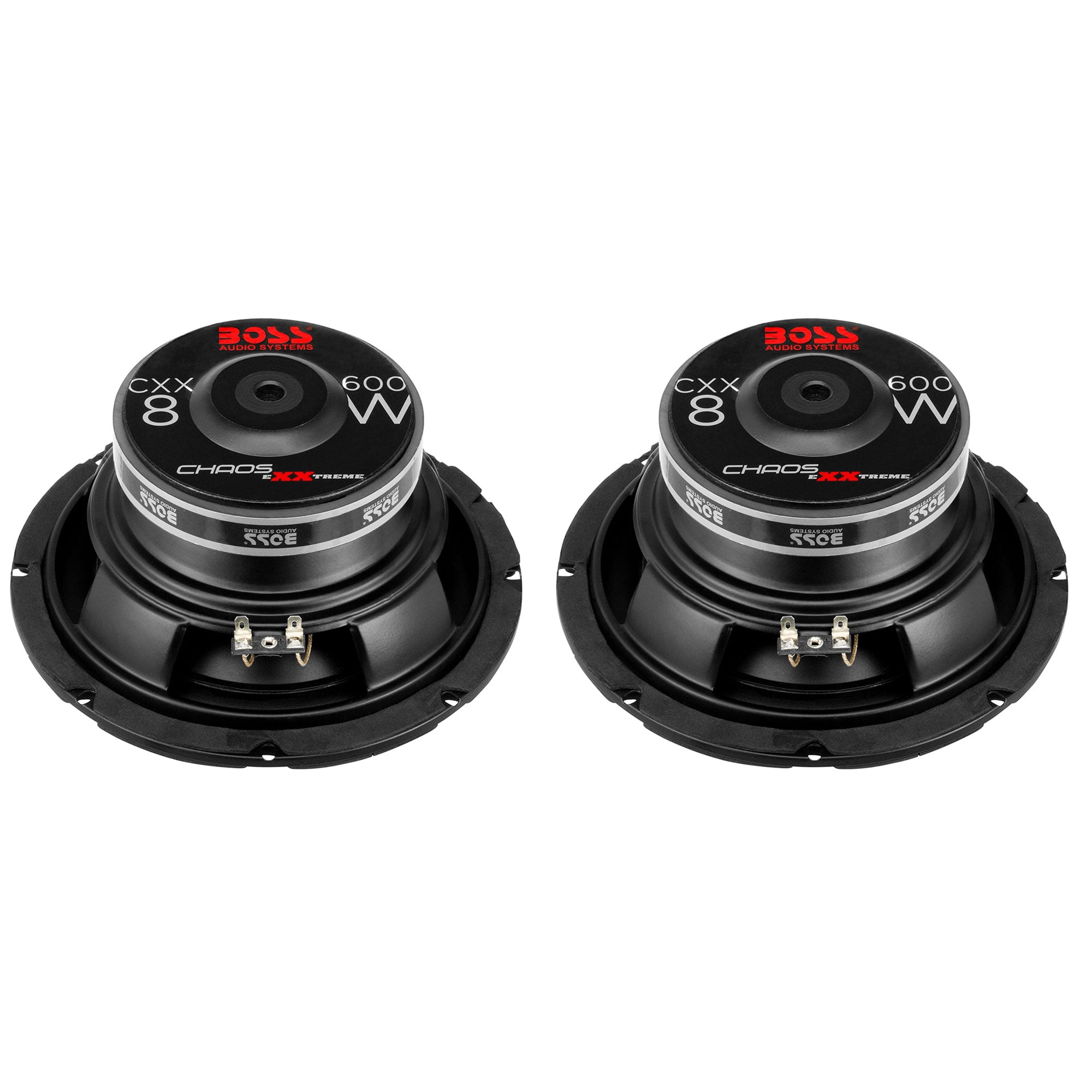 BOSS Audio 8-Inch Car Subwoofer Speaker, Single (2 Pack) -