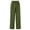 Olive, variant on Women Wide Leg Pants with Pockets High Waist Loose Belt Flowy Casual Trousers, US Size Large in Olive