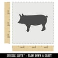 thumbnail image 2 of Solid Pig Farm Animal DIY Cookie Wall Craft Stencil - 3.5 Inch, 2 of 5