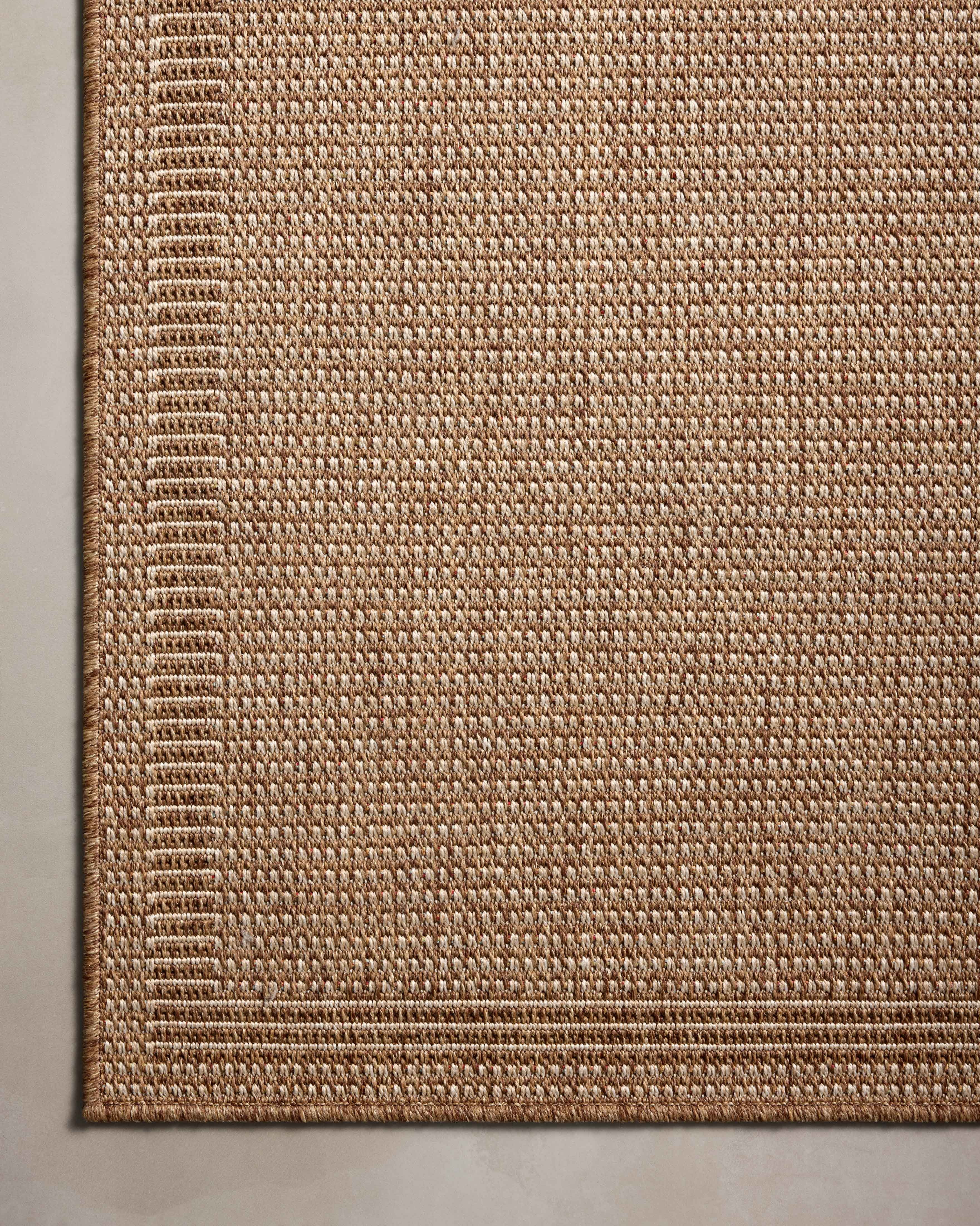 Loloi Merrick Natural / Oatmeal 7'-8" x 7'-8" Round Area Rug