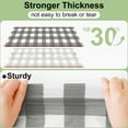 thumbnail image 2 of decorUhome 6Pcs Disposable Tablecloth for Rectangular Table, 54x108 Inch Gray and White Checkered Table cover for Party, Birthday, Picnic, 2 of 8